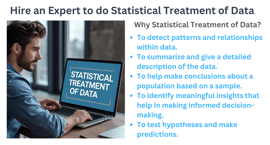 Hire an Expert to do Statistical Treatment of Data