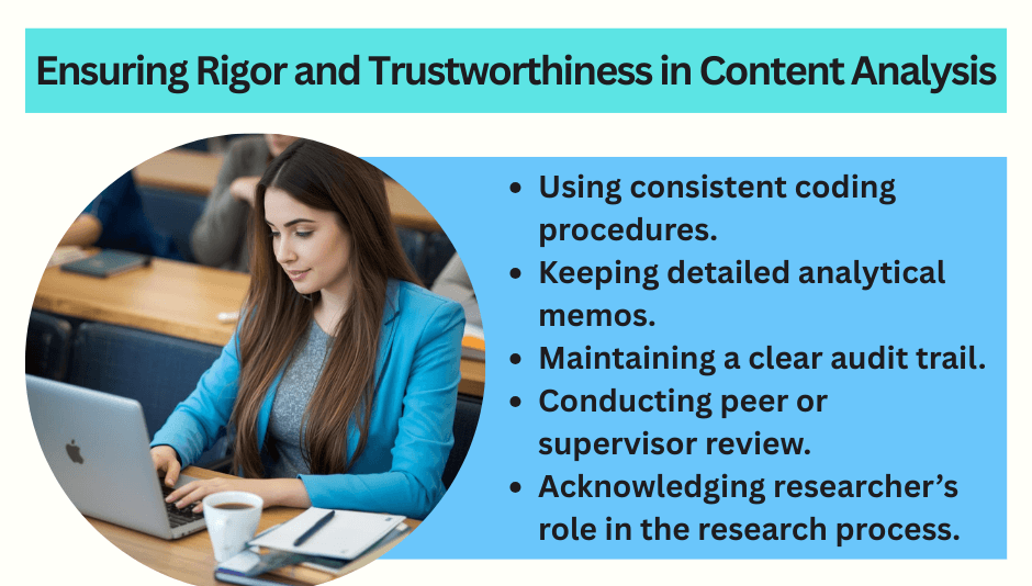 Ensuring Rigor and Trustworthiness in Content Analysis